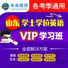 2024年山东学士学位英语VIP学习班