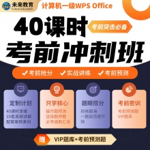 未来教育2025年全国计算机等级考试一级WPS Office...